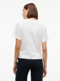 Μπεζ T-Shirt Με Κλασική Λαιμόκοψη Και Λογότυπο  Γυναίκες