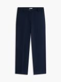Blue Washed Slim Straight Chinos  Women
