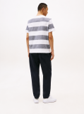 Multi Stripe Crew Neck T-Shirt  Men