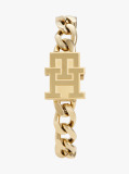 White Gold Plated Square Dial Watch  Women