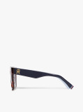 Brown TH Monogram Polarised Square Sunglasses  Women