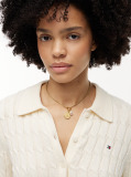 Gold Gold-Plated Rope Chain Nautical Charm Necklace  Women