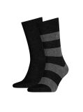 Black 2-Pack Men'S Rugby Socks  Men