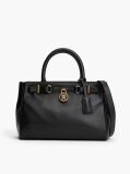 Μαύρο The American Icon Δερμάτινη Χιαστί Τσάντα Mini Tote  Γυναίκες