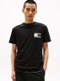 Black Paisley Back Logo T-Shirt  Men