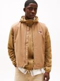 Brown Canvas Zip-Thru Gilet  Men