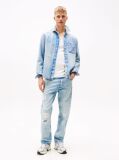 Denim Otis Distressed Straight Leg Jeans  Men