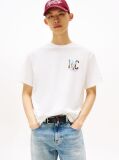 White Back Graphic Relaxed T-Shirt  Men