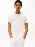 White Bubble Logo Slim T-Shirt  Men