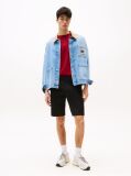 Black Scanton Slim Chino Bermuda Shorts  Men