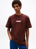 Brown Relaxed Font Play Tee  Men