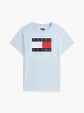 Μπλε T-Shirt Με Tonal Σημαιάκι  Γυναίκες