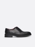 Black TH Monogram Leather Derby Shoes  Men