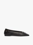 Black TH Monogram Leather Ballerinas  Women