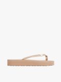 Pink Elevated Chic Beach Flip-Flops  Women