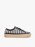 Multi Stripe Rope Midsole Trainers  Women
