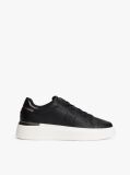 Black Chic Platform Sneaker Gold  Women