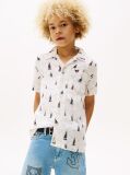 Multi Print Woven Short Sleeve Shirt  Boys