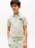 Green Signature Logo Regular Fit Polo Shirt  Boys