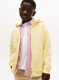 Yellow Tonal Flag Embroidery Zip-Thru Hoody  Boys