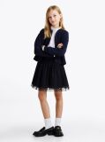 Blue Metallic Star Tulle Skirt  Girls