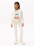 White White Flared Jeans  Girls