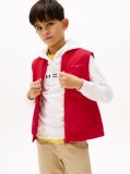 Red Ultra Light Padded Packable Gilet  Kids Unisex