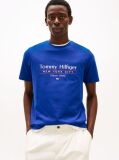Blue Logo Crew Neck T-Shirt  Men