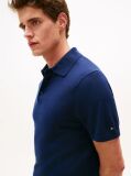 Blue Smart Casual Regular Fit Polo Shirt  Men
