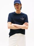Blue Outline Flag NYC Logo T-Shirt  Men