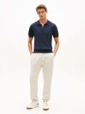 Grey Varsity Crest Embroidery Relaxed Joggers  Men
