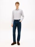 Blue Mercer Whiskered Regular Straight Leg Jeans  Men