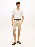 Beige Denton Belted Twill Slim Bermuda Shorts  Men