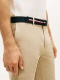 Beige Denton Belted Twill Slim Bermuda Shorts  Men