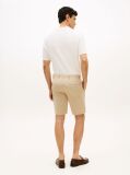 Beige Denton Belted Twill Slim Bermuda Shorts  Men