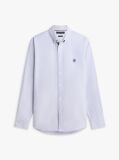 Blue Heritage Regular Fit Logo Embroidery Oxford Shirt  Men