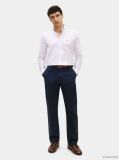 Blue Hilfiger Pinstripe Regular Fit Flex Poplin Shirt  Men