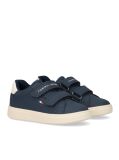 Μπλε Sneakers Mε Velchro Και Σημαία  Παιδί Unisex