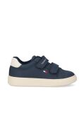 Μπλε Sneakers Mε Velchro Και Σημαία  Παιδί Unisex