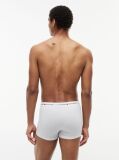 White 3-Pack Signature Repeat Logo Waistband Trunks  Men