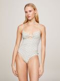 Multi Retro Cutout One-Piece Swimsuit  Women