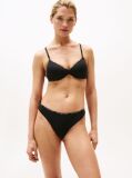 Black Repeat Logo Non-Wired Push-Up Bra  Women
