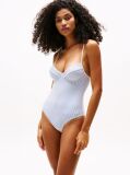 Multi Textured Demi Cup Swimsuit  Women