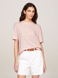 Pink Crew Neck Relaxed T-Shirt  Women