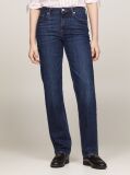 Blue Classic Straight Regular Waist Jeans  Women