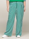 Multi Curve Stripe Pull-On Trousers  Women
