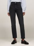Black High Rise Slim Ankle Jeans  Women