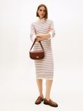 Multi Cable Knit Midi Jumper Dress With Cashmere  Women