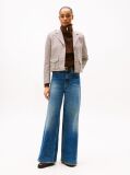 Blue 70s High Rise Wide Leg Jeans  Women