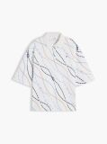 Multi Relaxed Fit Interlock Knit Polo Shirt  Women